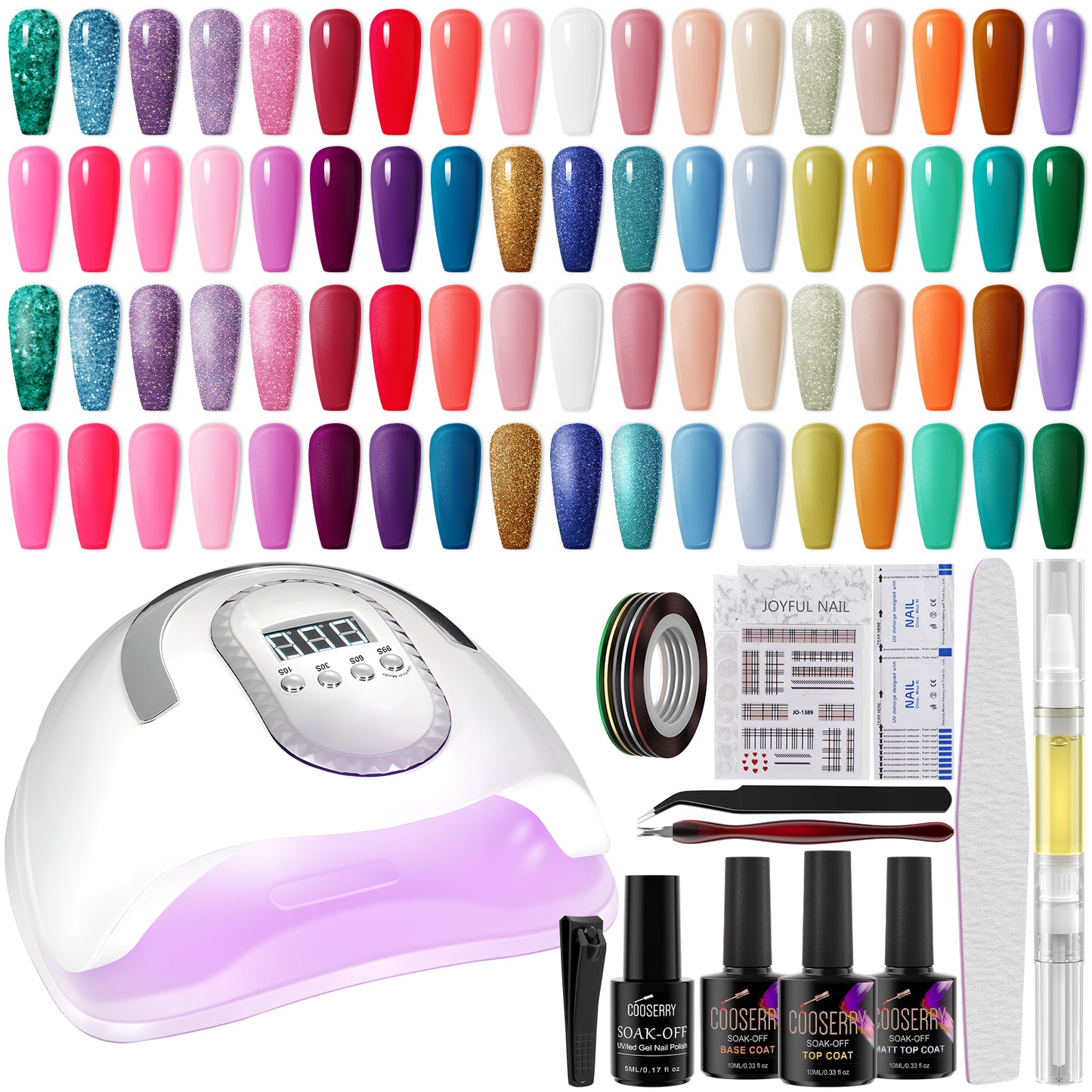 Mermaid - 36 Colors Gel Polish Kit