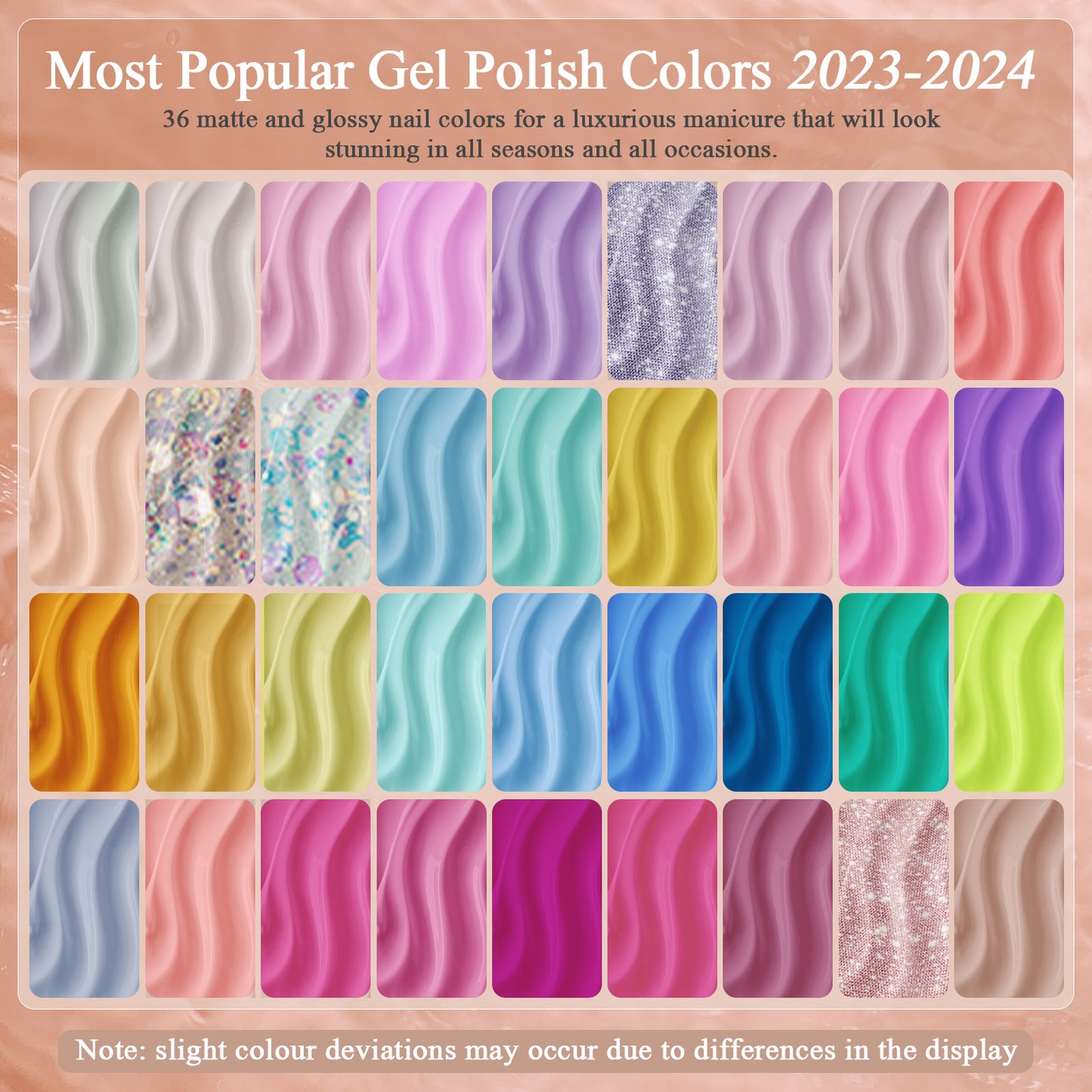 Unicon - 36 Colors Gel Polish Kit