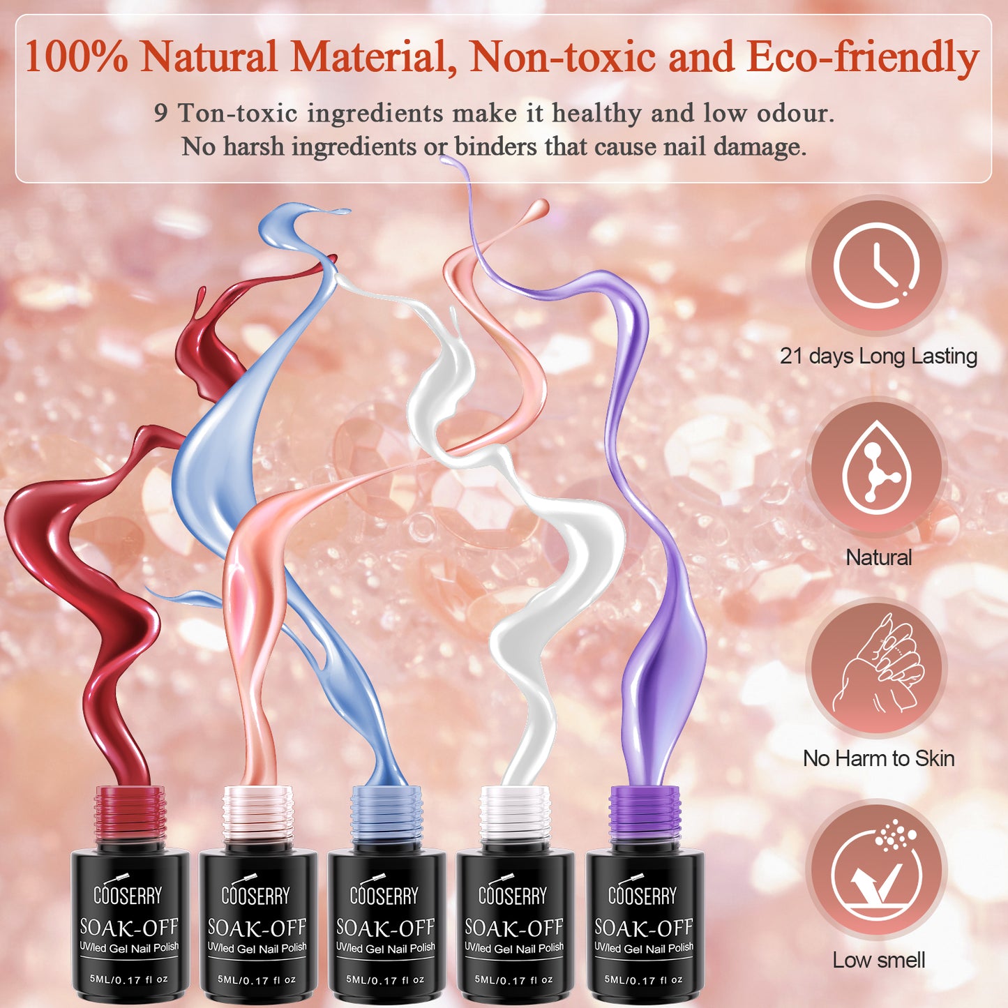 Mermaid - 36 Colors Gel Polish Kit