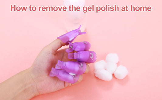 How to remove the gel polish at home without damaging your natural nails?