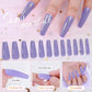 240pcs Solid Color Coffin Press on Nails - Cooserry